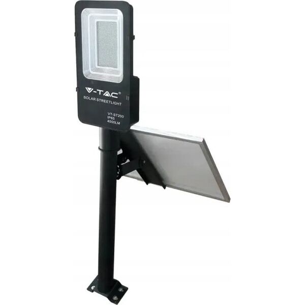 V-TAC Oprawa Uliczna Solarna Hybrydowa V-TAC 50W LED VT-ST201 4000K 4000lm
