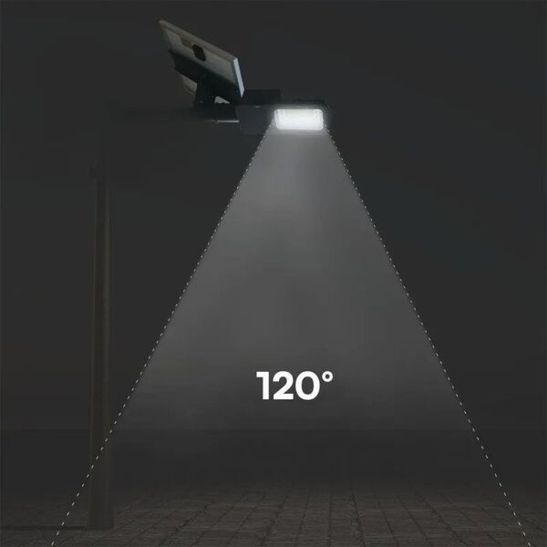 V-TAC Oprawa Uliczna Solarna Hybrydowa V-TAC 50W LED VT-ST201 4000K 4000lm