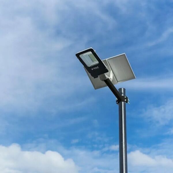 V-TAC Oprawa Uliczna Solarna Hybrydowa V-TAC 50W LED VT-ST201 4000K 4000lm