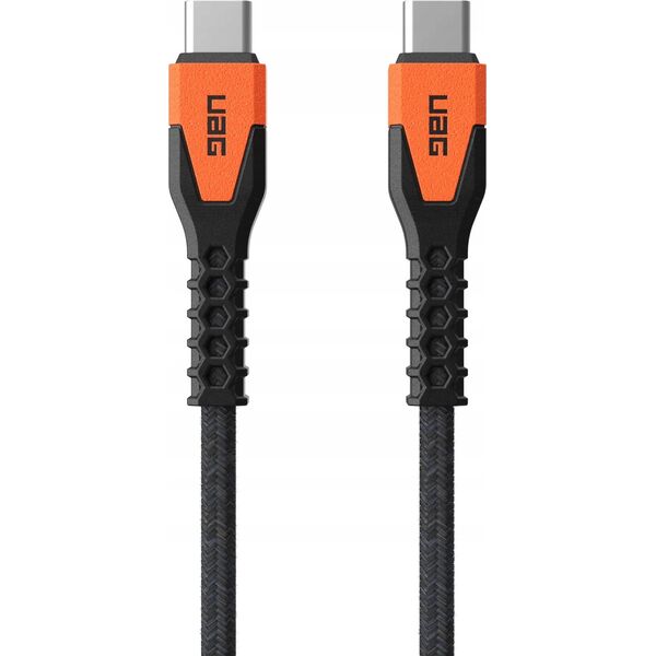 Kabel USB Eaton UAG Rugged Cable - kabel USB-C - USB-C 60W, 1,5 m (black/orange)