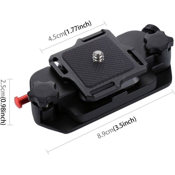 Puluz Clip / Mount / Strap Holder για Dslr Camera / Camcorder - Sony / Gopro / Sjcam / Xiaomi 9658546 5904647801417