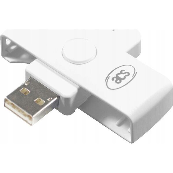 Czytnik ACS ACS ACR39U-N1 czytnik do kart chipowych Wewnętrzna USB USB 2.0 Biały