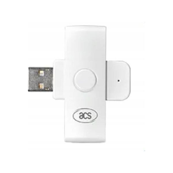 Czytnik ACS ACS ACR39U-N1 czytnik do kart chipowych Wewnętrzna USB USB 2.0 Biały