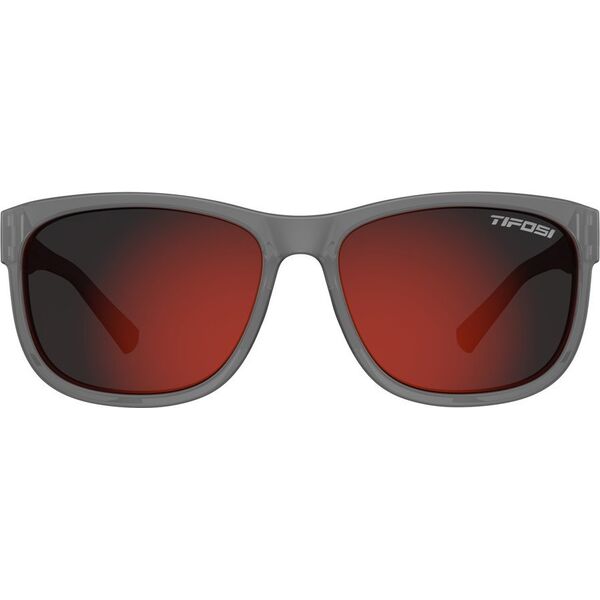 TIFOSI Okulary TIFOSI SWANK XL satin vapor (1 szkło Smoke Red 15,4% transmisja światła) (NEW)