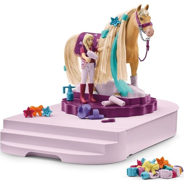 Schleich SCHLEICH SOFIAS OBROTOWA STACJA PIELĘGNACJA KONI
