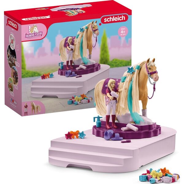 Schleich SCHLEICH SOFIAS OBROTOWA STACJA PIELĘGNACJA KONI