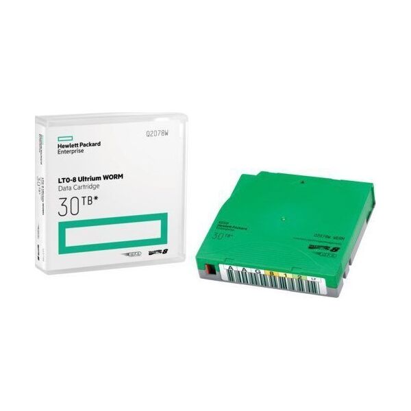 Streamer HP HPE LTO-8 Ultrium 30 TB WORM Data Cartridge