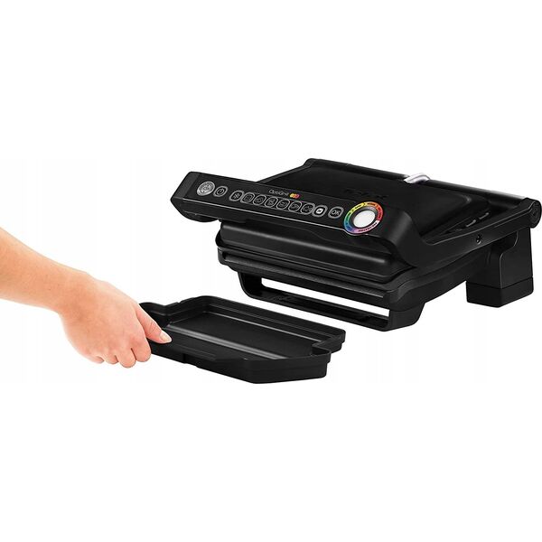 Grill elektryczny Tefal Tefal GC 7058 Optigrill schwarz