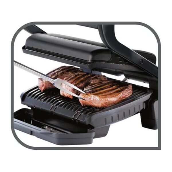 Grill elektryczny Tefal Tefal GC 7058 Optigrill schwarz