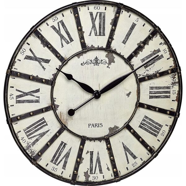 Zegarek TFA TFA 60.3039.02 VINTAGE XXL Design Wall Clock