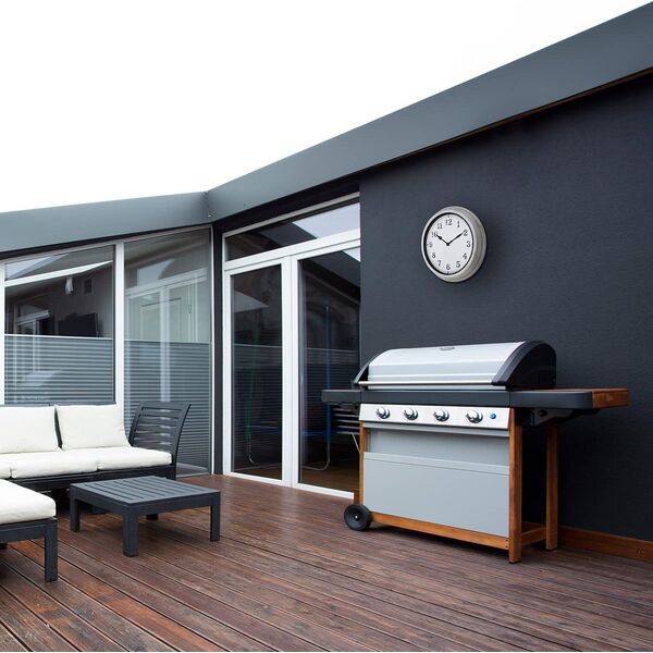 TFA TFA 60.3067.02 Outdoor Metal Wall Clock