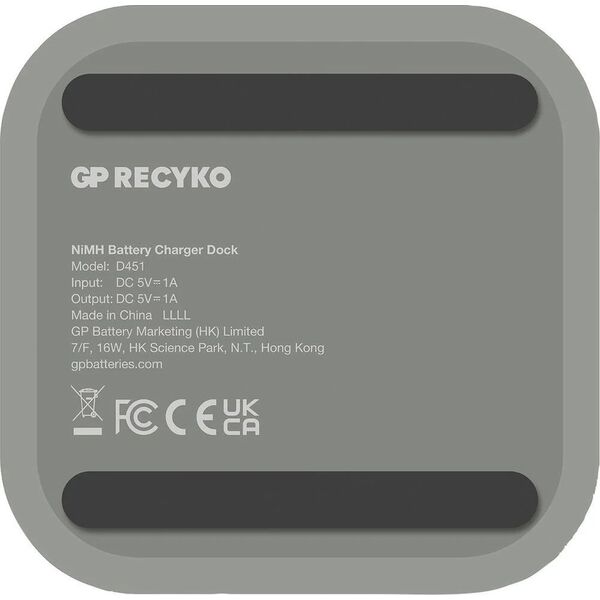 Ładowarka GP GP ReCyko M452 4-fold LCD-Model Docking St. + 4x AA NiMh 2600mAh