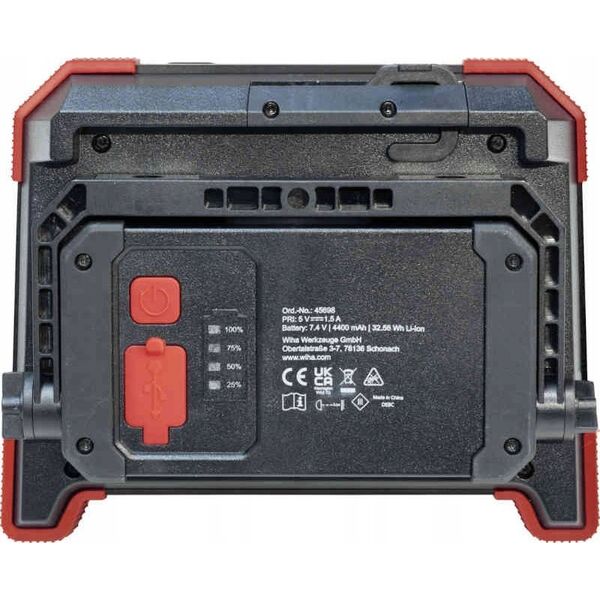 Wiha Wiha Akku-Baustrahler 30W, 3.000 lm