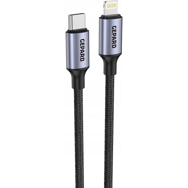 Kabel USB Gepard Kabel GEPARD USB-C - Lightning PD20W metal head 1,2m