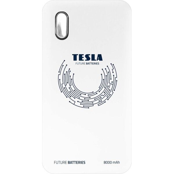 Powerbank Tesla TESLA QI wireless power bank (white)