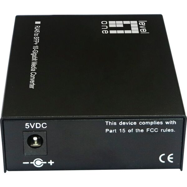 Konwerter światłowodowy LevelOne LevelOne Konverter GVT-2051 10GBit>RJ45 to SFP+           sw