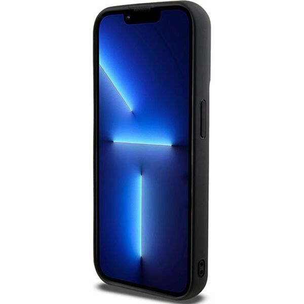 DKNY DKNY 3D Rubber Repeat Pattern - Etui iPhone 15 Pro (czarny)