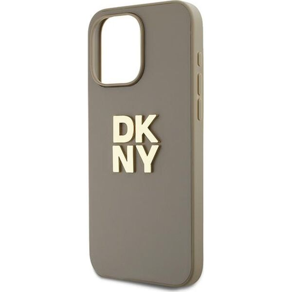 DKNY DKNY Wrist Strap Stock Logo - Etui iPhone 15 Pro Max (beżowy)