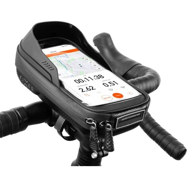 Fixed FIXED Bikee Bag 2 - odpinane etui na telefon do roweru czarne - Gwarancja bezpieczeństwa. Proste raty. Bezpłatna wysyłka od 170 zł.