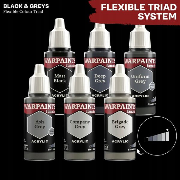 Army Painter The Army Painter: Warpaints - Fanatic - Brigade Grey