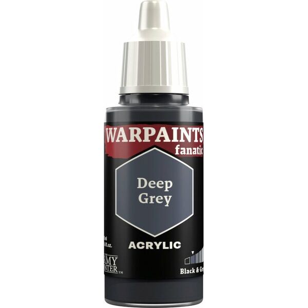 Army Painter The Army Painter: Warpaints - Fanatic - Deep Grey