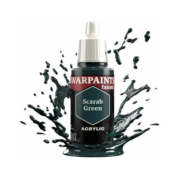 Army Painter The Army Painter: Warpaints - Fanatic - Scarab Green