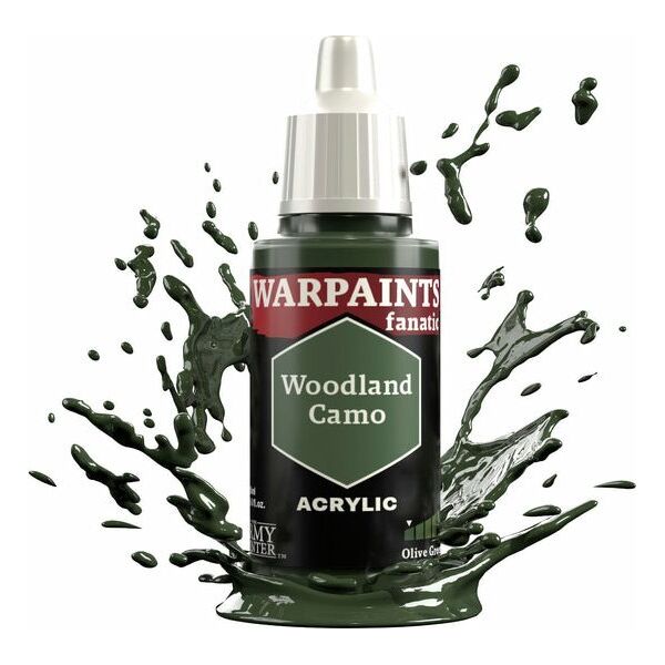 Army Painter The Army Painter: Warpaints - Fanatic - Woodland Camo