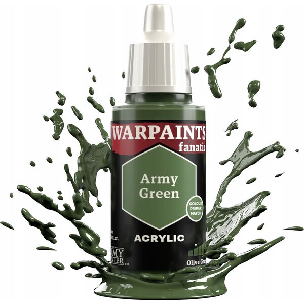 Army Painter The Army Painter: Warpaints - Fanatic - Army Green