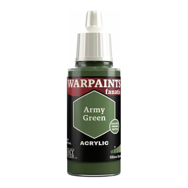 Army Painter The Army Painter: Warpaints - Fanatic - Army Green