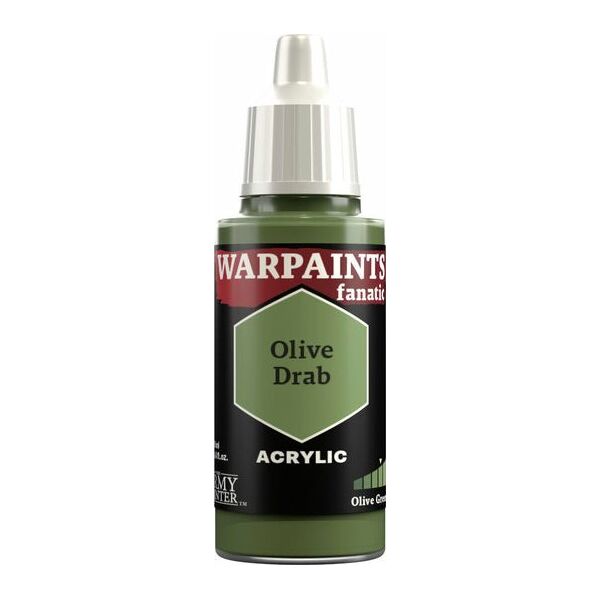 Army Painter The Army Painter: Warpaints - Fanatic - Olive Drab