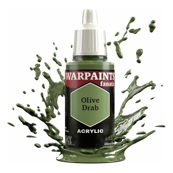 Army Painter The Army Painter: Warpaints - Fanatic - Olive Drab