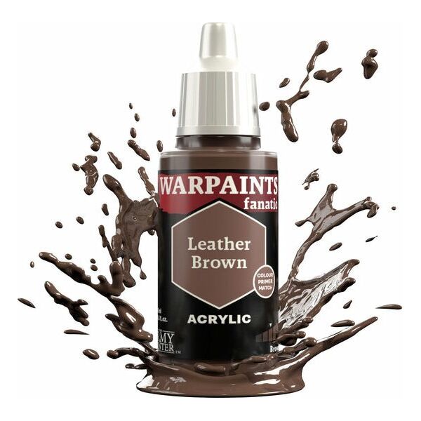 Army Painter The Army Painter: Warpaints - Fanatic - Leather Brown