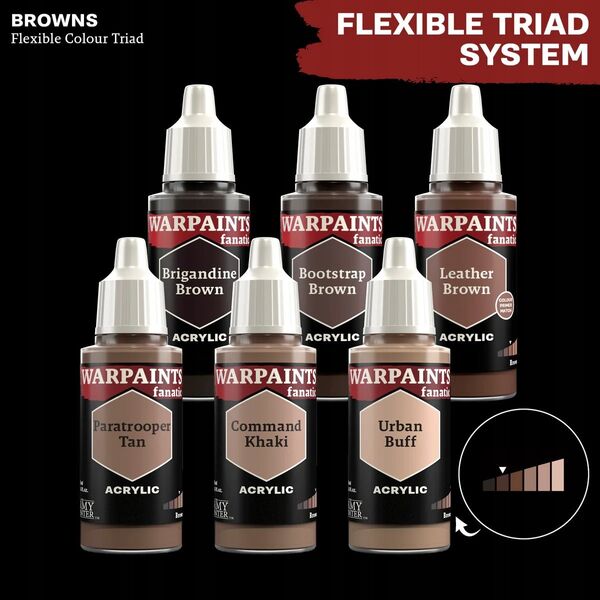 Army Painter The Army Painter: Warpaints - Fanatic - Bootstrap Brown