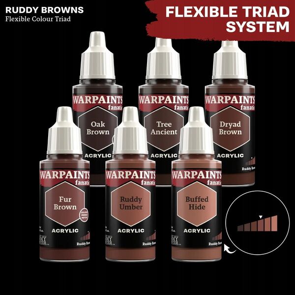 Army Painter The Army Painter: Warpaints - Fanatic - Fur Brown