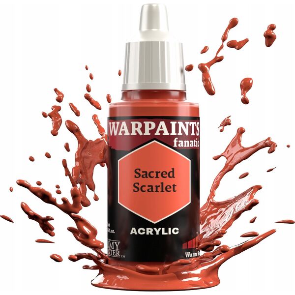 Army Painter The Army Painter: Warpaints - Fanatic - Sacred Scarlet