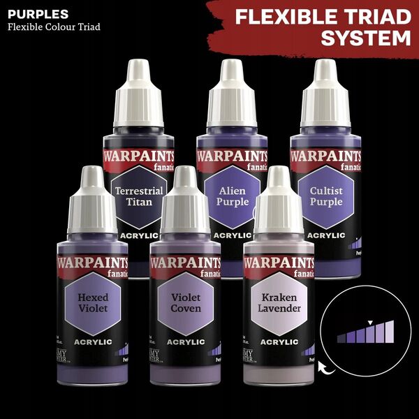 Army Painter The Army Painter: Warpaints - Fanatic - Hexed Violet
