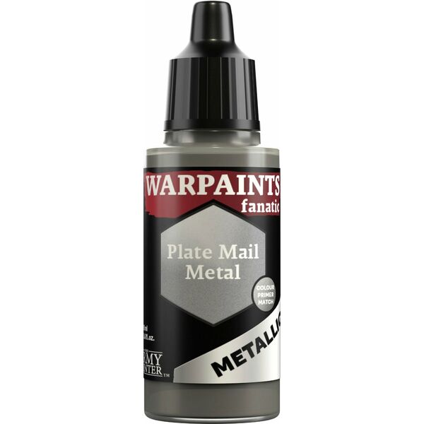 Army Painter The Army Painter: Warpaints - Fanatic - Metallic - Plate Mail Metal