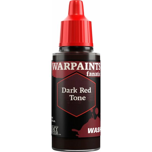Army Painter The Army Painter: Warpaints - Fanatic - Wash - Dark Red Tone