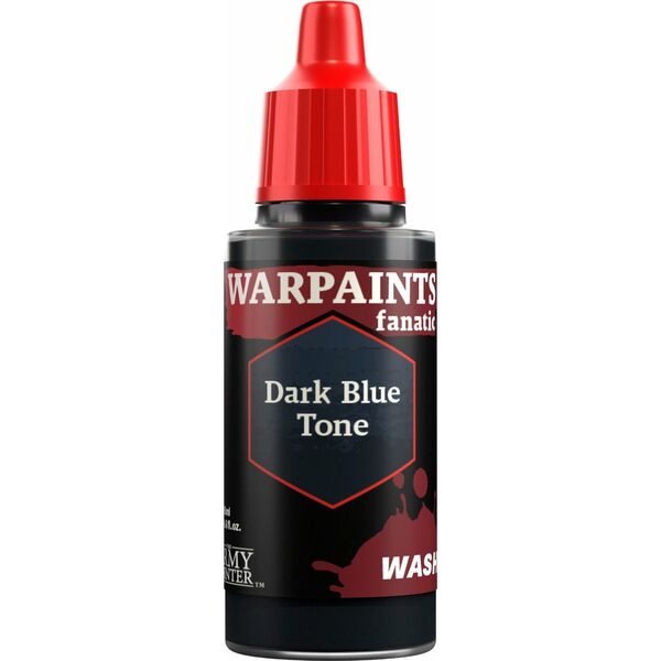 Army Painter The Army Painter: Warpaints - Fanatic - Wash - Dark Blue Tone