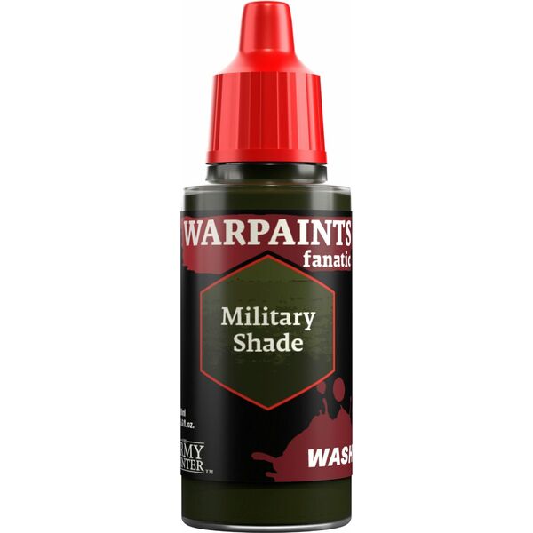 Army Painter The Army Painter: Warpaints - Fanatic - Wash - Military Shade