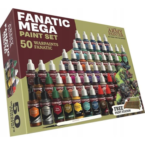 Army Painter The Army Painter: Warpaints - Fanatic - Mega Paint Set