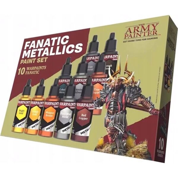 Army Painter The Army Painter: Warpaints - Fanatic - Metallics Paint Set