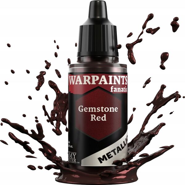Army Painter The Army Painter: Warpaints - Fanatic - Metallic - Gemstone Red