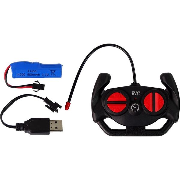 LeanToys Auto R/C Policja Jeep Policyjny 1:14 Zdalnie Sterowane Efekty Świetlne