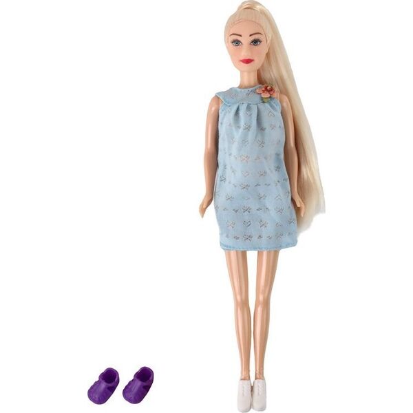 LeanToys Lalka Rodzina Chłopak Dziewczyna Blond Włosy Ciąża