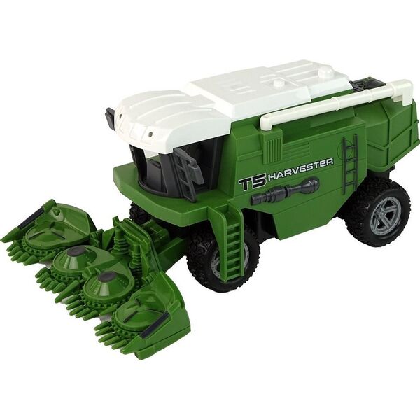 LeanToys Pojazd Rolniczy Kombajn R/C 29 cm Zielony
