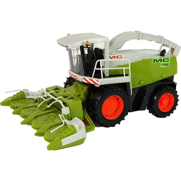 LeanToys Zielony Kombajn Ruchome Części Duży MC 7166