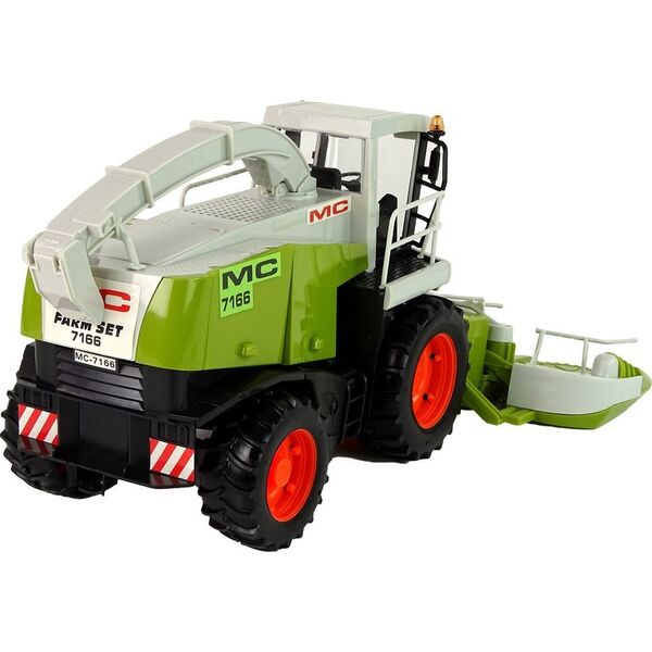 LeanToys Zielony Kombajn Ruchome Części Duży MC 7166