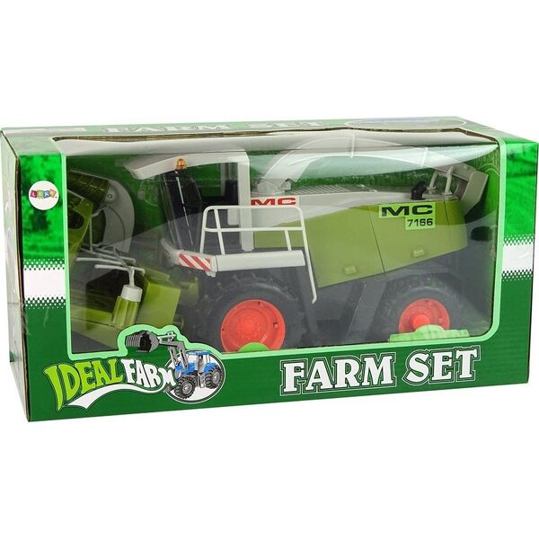 LeanToys Zielony Kombajn Ruchome Części Duży MC 7166