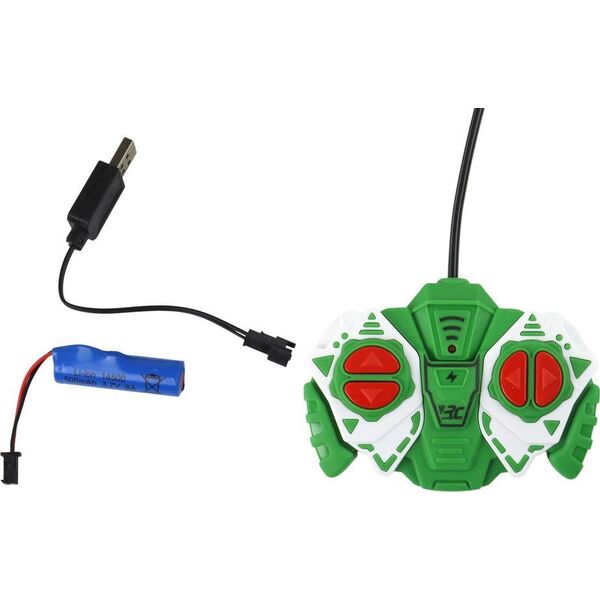 LeanToys Traktor RC Ciągnik Zdalnie Sterowany Maszyna Rolnicza Przyczepa Pilot 1:24